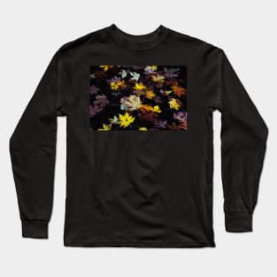 Fall Maple Leaves Long Sleeve T-Shirt